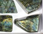 Lot: Lbs Free-Standing Polished Labradorite - Pieces #77657-2